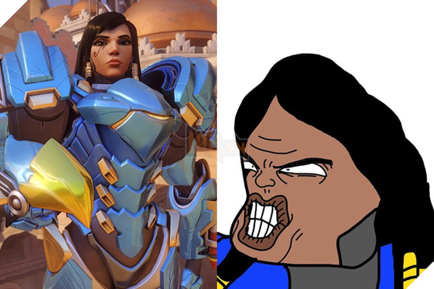 Rớt hàm với phiên bản "đục khoét" của các hero Overwatch