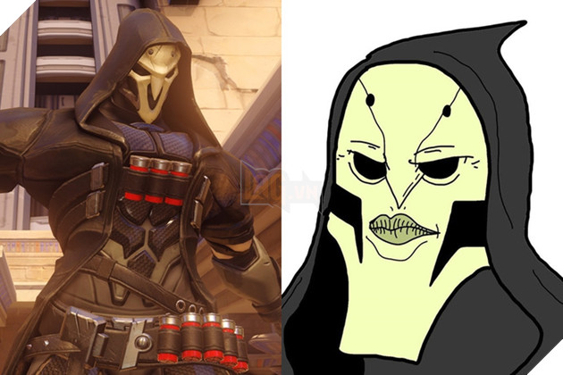 Rớt hàm với phiên bản "đục khoét" của các hero Overwatch