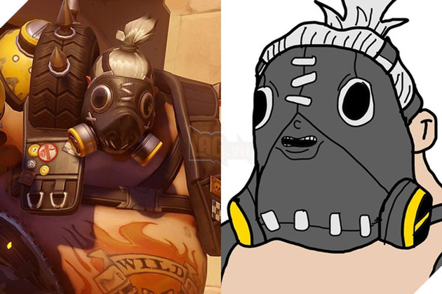 Rớt hàm với phiên bản "đục khoét" của các hero Overwatch