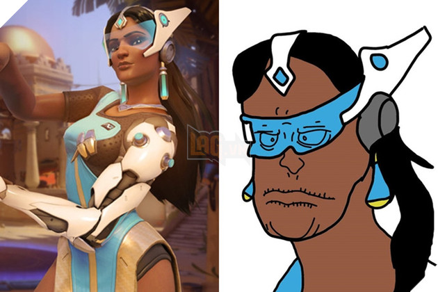 Rớt hàm với phiên bản "đục khoét" của các hero Overwatch