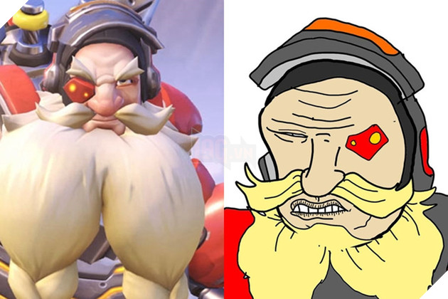 Rớt hàm với phiên bản "đục khoét" của các hero Overwatch
