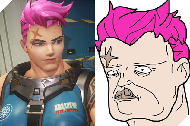 Rớt hàm với phiên bản "đục khoét" của các hero Overwatch