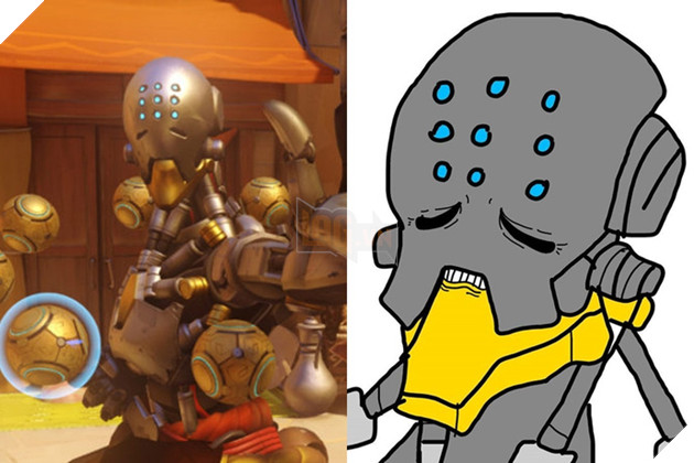 Rớt hàm với phiên bản "đục khoét" của các hero Overwatch