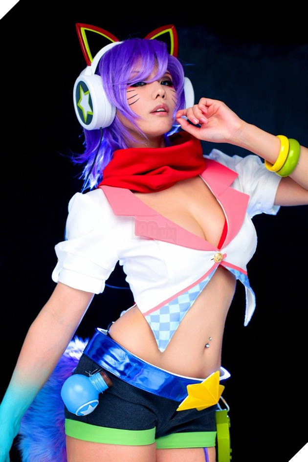Cosplay Ahri Giả Lập cực quyến rũ dành cho fan hâm mộ Liên Minh Huyền Thoại