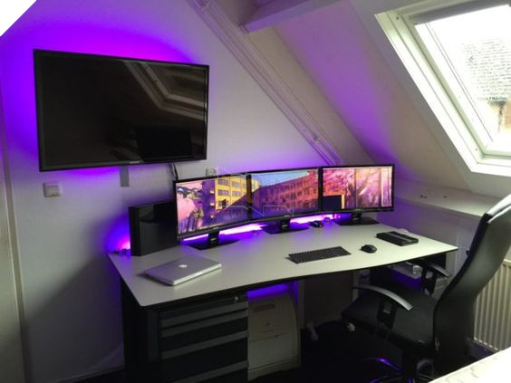 Những góc chơi game đẹp miễn chê đến từ khắp thế giới, xứng đáng cho game thủ Việt học tập