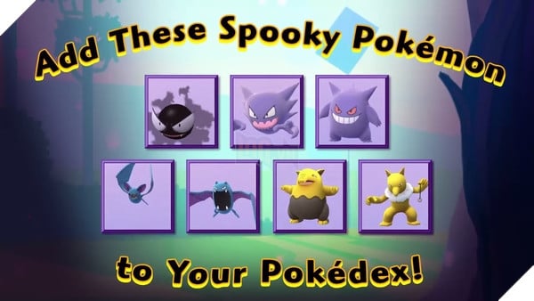 Sự kiện Halloween trong game Pokemon Go đang đến gần