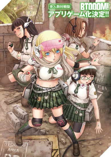 BTOOOM! Online - Bom tấn Mobile chuyển thể từ bộ manga sinh tồn đình đám