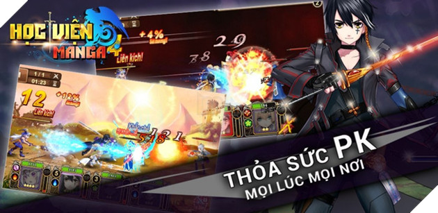 Học Viện Manga - Game mobile tuyệt đẹp chuẩn bị ra mắt tại Việt Nam