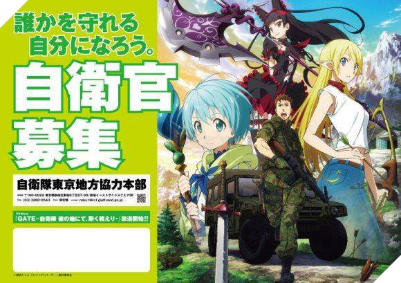 Nhật dùng nhân vật truyện tranh để tuyển quân