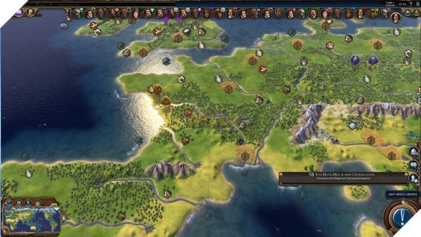 Liệu máy của bạn có thể load được bản đồ Civilization 6 khổng lồ này?