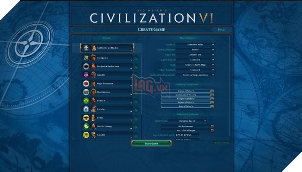 Liệu máy của bạn có thể load được bản đồ Civilization 6 khổng lồ này? 3