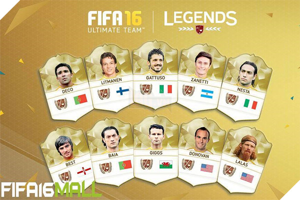 FIFA Online 3 Hàn Quốc chuẩn bị ra mắt 10 World Legend mới