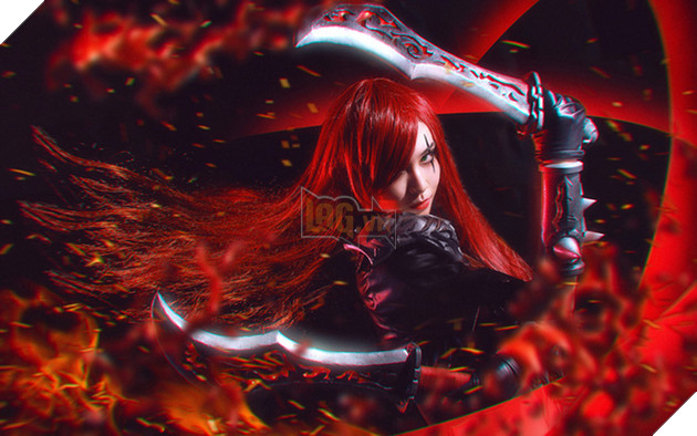 Cosplay Katarina đầy ma mị trong Liên Minh Huyền Thoại