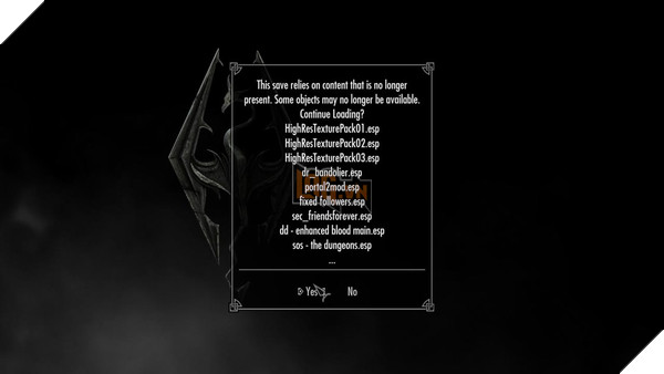 Có thể dùng file save Skyrim với phiên bản Special Edition, trừ khi bạn đang dùng Mod