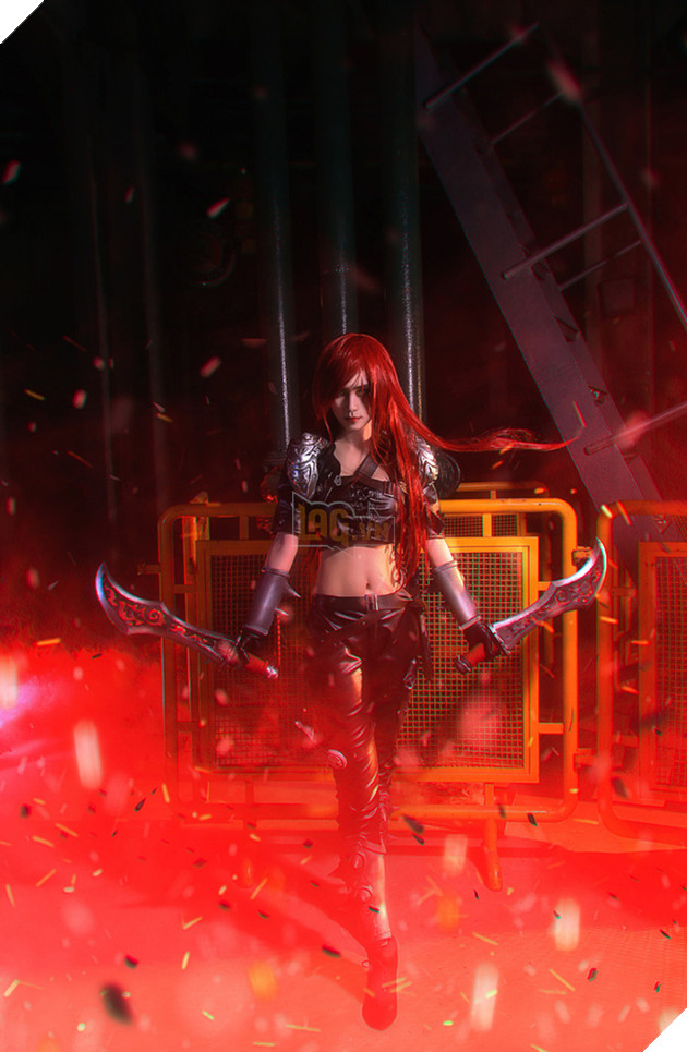 Cosplay Katarina đầy ma mị trong Liên Minh Huyền Thoại