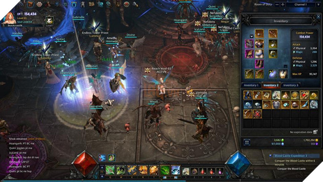 Chỉ sau vài ngày ra mắt của MU Legend, game thủ Việt đã lọt top 3 server