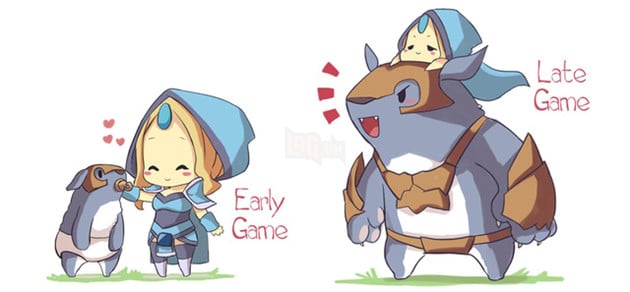 Support trong DOTA 2 – nghệ thuật của lòng vị tha