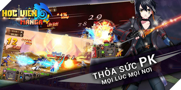 Đang ngủ cũng bị lôi ra đánh, Học Viện Manga có thực sự an toàn?