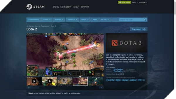 Steam sẽ sớm yêu cầu mọi trang game phải để hình chụp trong game 3