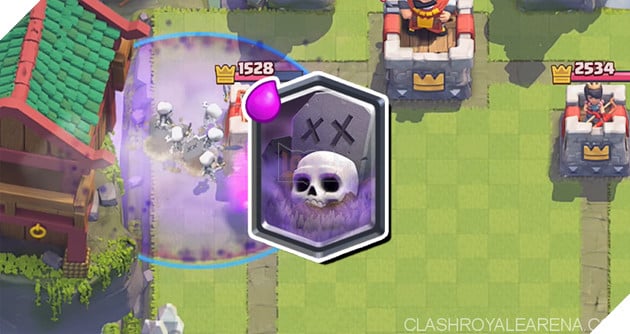 Clash Royale: Hướng dẫn cách sử dụng và khắc chế Graveyard 2