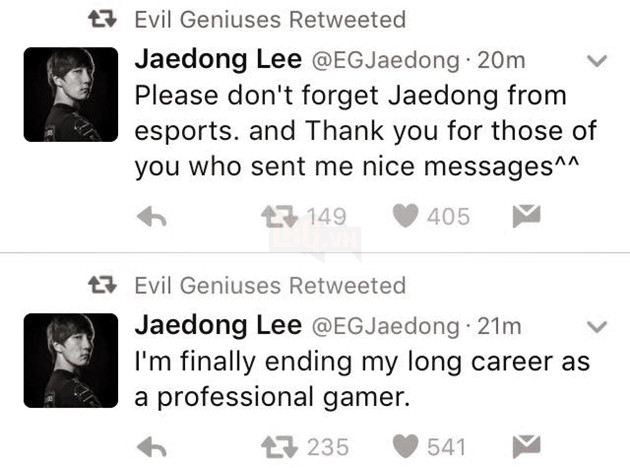 Huyền thoại StarCraft Lee Jae-Dong chính thức giải nghệ