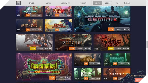 Đợt khuyến mãi lớn trên GOG đã chính thức bắt đầu