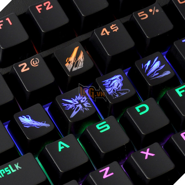 Tổng hợp các bộ keycap cực độc đáo khiến bàn phím chơi game của bạn 'sáng lòa'