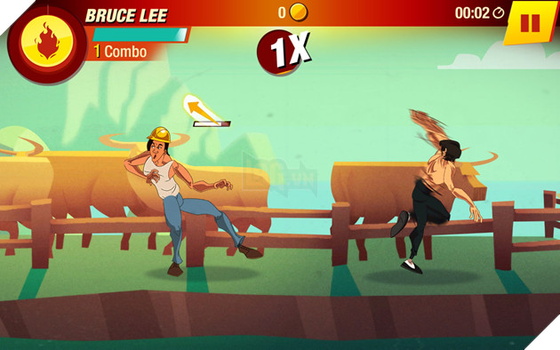 Đấm đá đã đời trong game mobile về huyền thoại Lý Tiểu Long