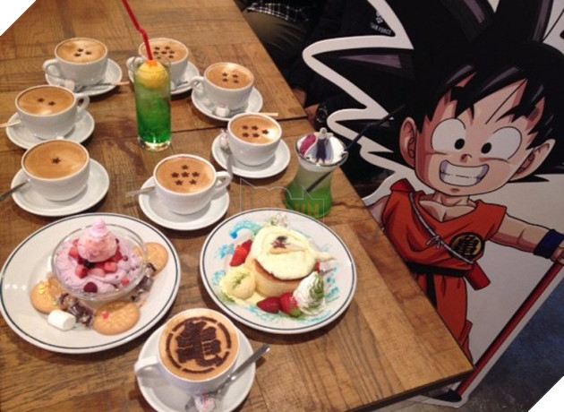Chuỗi tiệm cafe ở Nhật Bản trang trí cực đẹp theo phong cách Dragon Ball