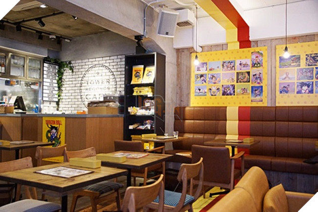 Chuỗi tiệm cafe ở Nhật Bản trang trí cực đẹp theo phong cách Dragon Ball 4