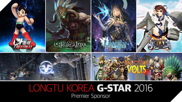 G-Star 2016 sẽ đón chào loạt game mobile "chất lừ" từ Longtu Games