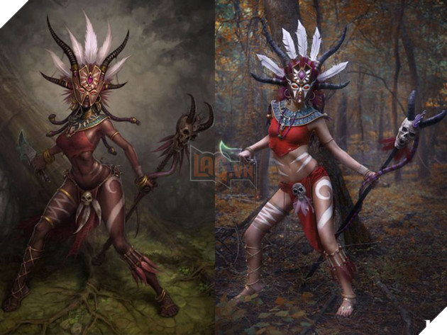 Ngắm nhìn bộ cosplay Diablo III đẹp như bước từ game ra
