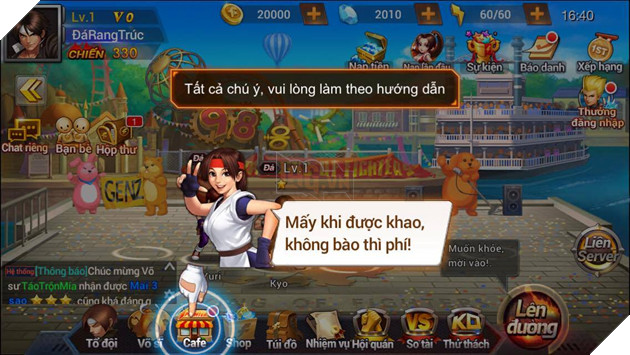 Quyền Vương 98 dính bug kim cương