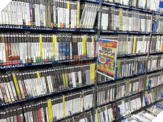 Đến thăm cửa hàng bán game "Second hand" tại Nhật Bản