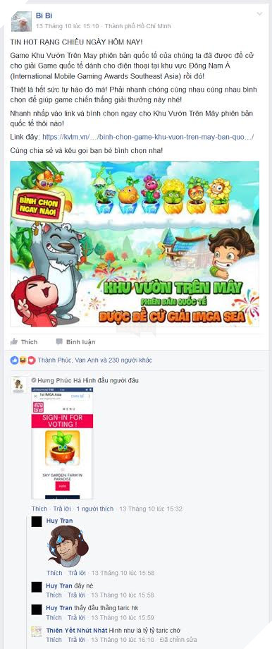 Khu Vườn Trên Mây Mobile