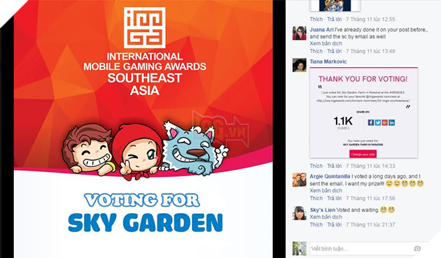 Khu Vườn Trên Mây Mobile