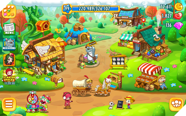 Khu Vườn Trên Mây Mobile