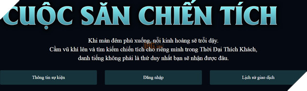 Hướng dẫn cách tham gia chương trình khuyến mãi nạp RP nhận quà khủng - Cuộc Săn Chiến Tích