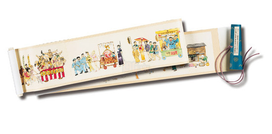 Lạ mắt với cuốn truyện tranh dài tới... 4 mét