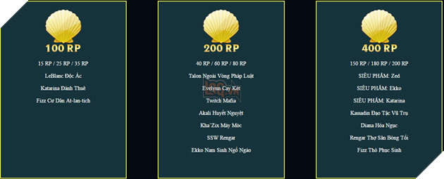 Hướng dẫn cách tham gia chương trình khuyến mãi nạp RP nhận quà khủng - Cuộc Săn Chiến Tích