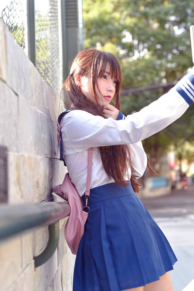 Ngắm bộ ảnh bạn gái Việt cosplay nữ sinh tuyệt đẹp, đến nỗi ai cũng tưởng girl Nhật Bản