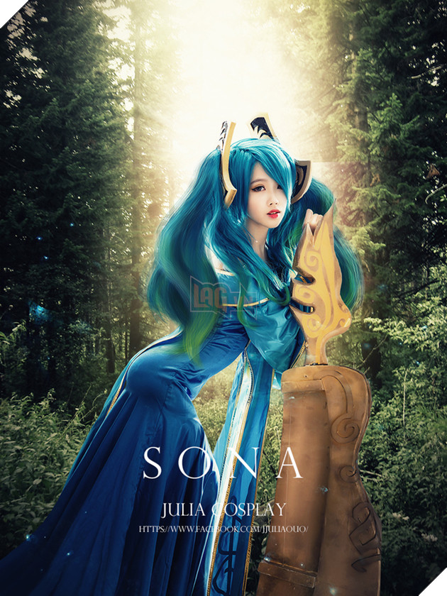 Ngất ngây với cosplay Sona tuyệt đẹp trong Liên Minh Huyền Thoại