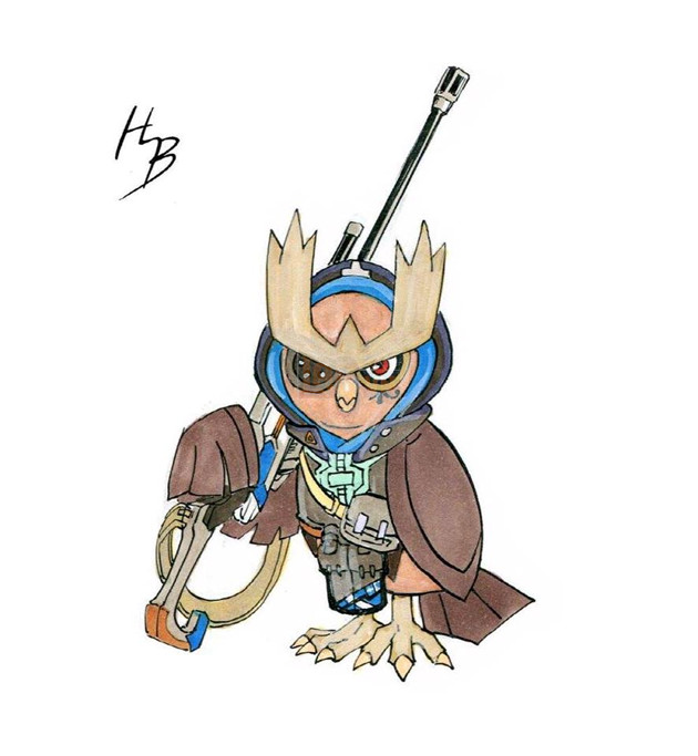 Fan art: Overwatch theo phong cách Pokemon, sao lại không? 9