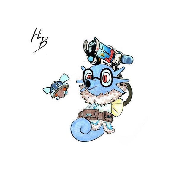 Fan art: Overwatch theo phong cách Pokemon, sao lại không? 2