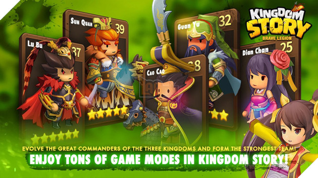 Kingdom Story - Game nhập vai chibi Tam Quốc vui nhộn và phá cách