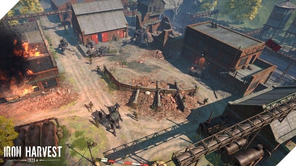 Tựa game chiến thuật thời gian thực Iron Harvest được công bố