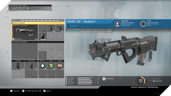  Hướng dẫn Infinite Warfare Kì 3 - Các loại súng trường trong game 4