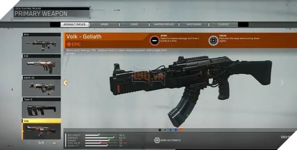  Hướng dẫn Infinite Warfare Kì 3 - Các loại súng trường trong game 6