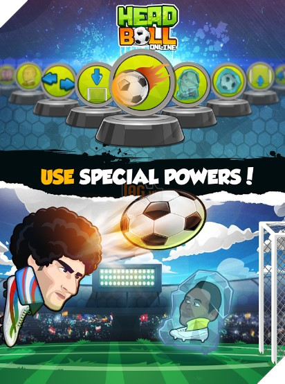 Online Head Ball - Game bóng đá đối kháng cực vui nhộn trên Mobile