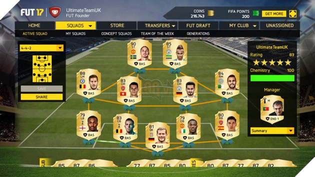 
Cần rất nhiều coin để xây dựng nên một đội hình trong mơ trong chế độ Ultimate Team của FIFA.
